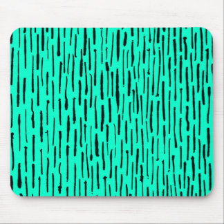 Inky Lines - Türkis Mousepad