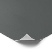 Inky Octopus Tentacle Yin Yang Symbol Poster (Ecke)