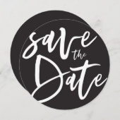 Inky-Skript Save the Date (Vorne/Hinten)