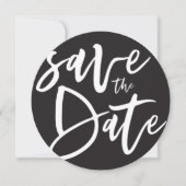Inky-Skript Save the Date (Vorderseite)