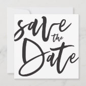 Inky-Skript Save the Date (Vorderseite)