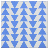 Inky Triangle - Baby Blue on White Stoff (Muster)