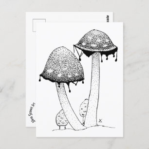 Inkycap Postkarte