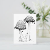 Inkycap Postkarte (Stehend Vorderseite)