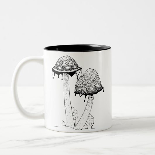 Inkycap Zweifarbige Tasse (Links)