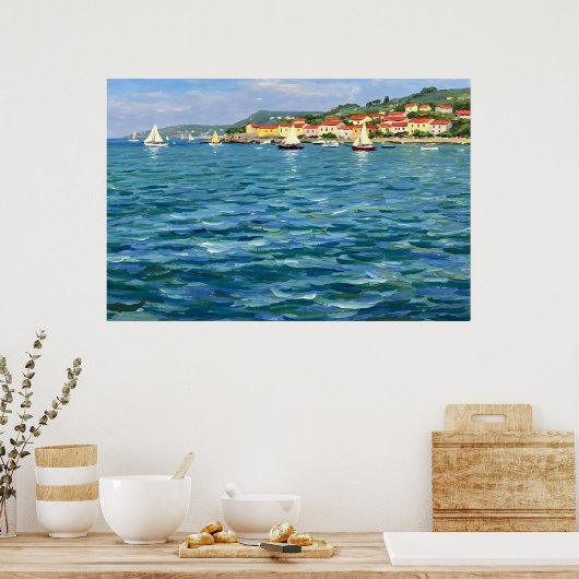 Inland Sea Poster (Küche)