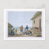 Inländische Beruf, Agagna, Guam, Philippinen, f Postkarte (Vorderseite)