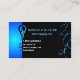 Inländische Elektriker Visitenkarte