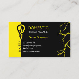 Inländische Elektriker Visitenkarte