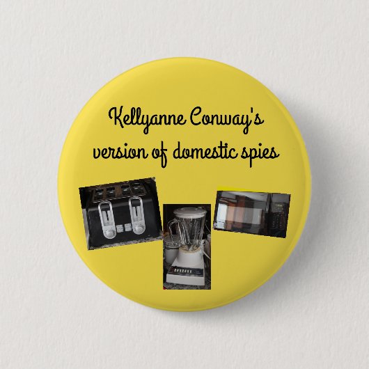 Inländische Spione Button (Vorderseite)