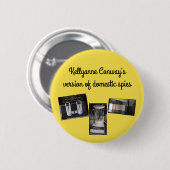 Inländische Spione Button (Vorne & Hinten)