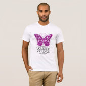 Inländischer Gewalt-Schmetterling T-Shirt (Vorne ganz)