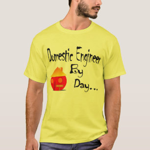 Inländischer Ingenieur bis zum Tag… Shirt