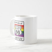 Inländischer Reich-Stolz Kaffeetasse (Vorderseite Links)