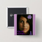 INLÄNDISCHES GEWALT-BEWUSSTSEIN BUTTON (Vorne & Hinten)