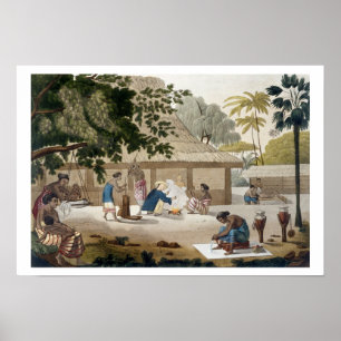 Inländisches Leben in Kupang, überziehen Timor, 10 Poster