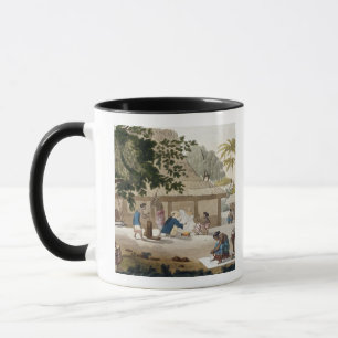 Inländisches Leben in Kupang, überziehen Timor, Tasse