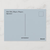 Inle Lake Bagan Yangon Myanmar Postkarte (Rückseite)