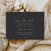 Inline | Moderne Minimalistische Hochzeit Save The Date