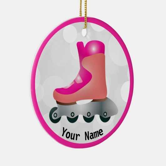 Inline-Skate-Design Keramik Ornament (Rechts)