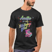 Inline Skate Skates 80s Rollerskating Roller Eight T-Shirt (Vorderseite)