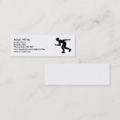 Inline-Skaten Mini Visitenkarte (Vorne/Hinten)