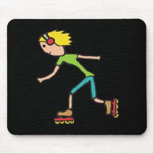 Inline-Skaten Mousepad