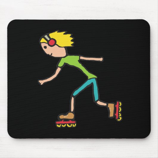 Inline-Skaten Mousepad (Vorne)