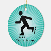 Inline-Skaten-Ornament Keramik Ornament (Links)