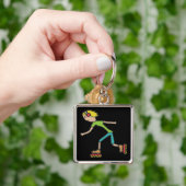 Inline-Skaten Schlüsselanhänger (Hand)