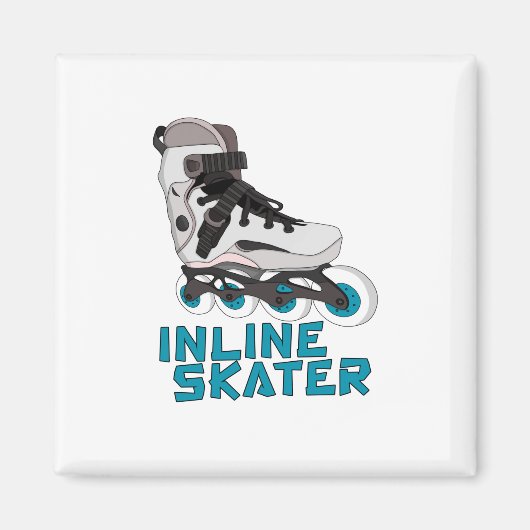 Inline-Skater Magnet (Vorne)
