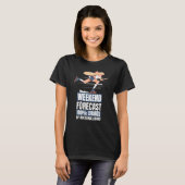 Inline-Skater-Wochenendwettervorhersage Rollerblad T-Shirt (Vorne ganz)