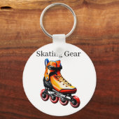 Inline-Skateschuhe – Ganzjahresperformance Schlüsselanhänger (Vorderseite)