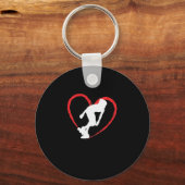 Inline Skating ist wie Liebe Schlüsselanhänger (Vorderseite)