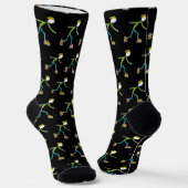 Inline Skating Stickman Socken (Gewinkelt)