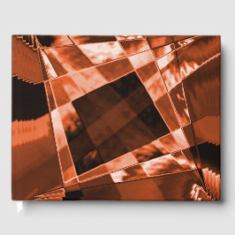 Inlinierte und einige Korallenquadrate und -rechte Gästebuch