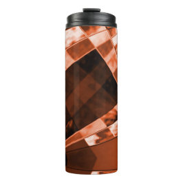 Inlinierte und einige Korallenquadrate und -rechte Thermosbecher