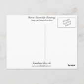 Inman-Dampfschifffahrtsgesellschaft Postkarte (Rückseite)