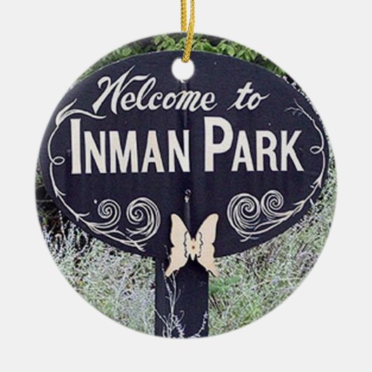 Inman Park, Inman Park Atlanta, Inman Park Keramikornament (Vorne)