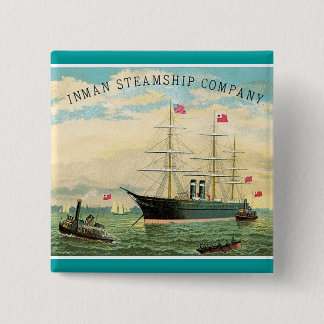 Inman Steamship Company Button