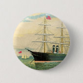 Inman Steamship Company Button (Vorderseite)
