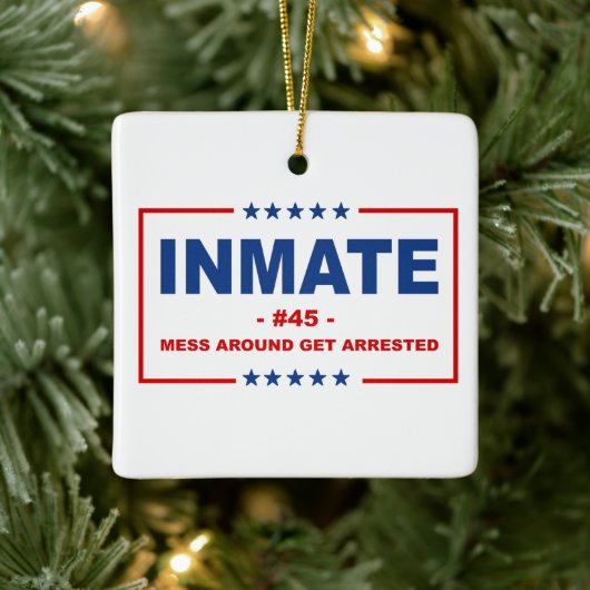 INMATE #45 KERAMIKORNAMENT (Baum)