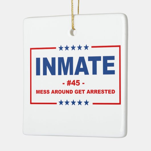 INMATE #45 KERAMIKORNAMENT (Links)