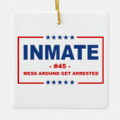 INMATE #45 KERAMIKORNAMENT (Vorderseite)