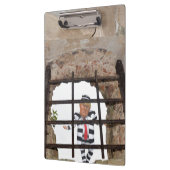 Inmate Trump Clipboard Klemmbrett (Links)