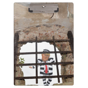 Inmate Trump Clipboard Klemmbrett
