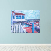 Inn an Somers Point Leinwanddruck (Insitu (Holzboden))