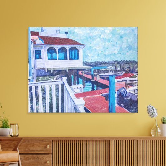 Inn an Somers Point Leinwanddruck (Insitu (Wohnzimmer))