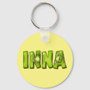 Inna Name Kiwi Design Schlüsselanhänger