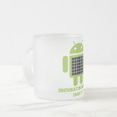 Innen aufkubierende Ideen (düstere Grid-Illusion) Mattglastasse (Vorderseite Links)